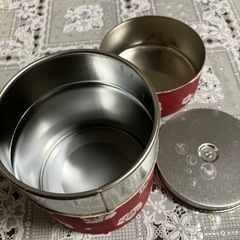 和紙の茶筒（未使用）の画像