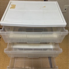 受け渡し者決定　衣装ケース 引き出し 衣類収納 4段の画像
