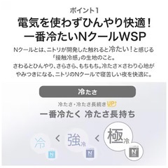 敷きパッド ゴムバンド付き NクールWSP  サイズ：ダブルの画像