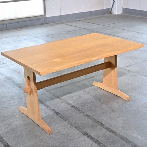 柏木工 ダイニングテーブル 4人掛け オーク材 無垢 KASHIWA 机 リビング 飛騨家具 北欧テイスト_karimoku オークヴィレッジ IDC大塚家具