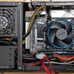 小型デスクトップPC (12100F / win11 / office2021)の画像