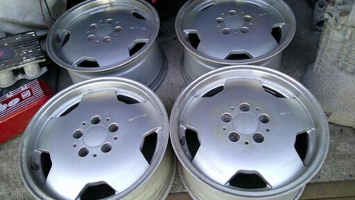 AMG-Mベンツ用ホイル8Jx16.H2ーE11-4本セツトの販売です