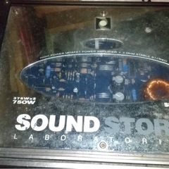 ウーファーとアンプセットの画像