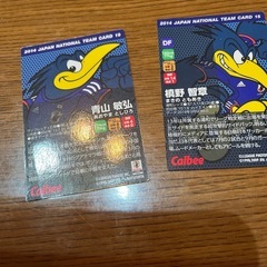 サッカー日本代表カードの画像