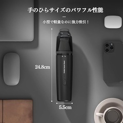 ハンディクリーナー 車用掃除機 292g超軽量 13000Pa強力吸引 ブロワーの画像