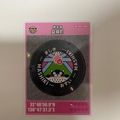 熊本マンホールカード11枚の画像