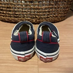 vans バンズ キッズ スリッポン スニーカー 16cmの画像