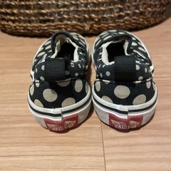 vans バンズ キッズ スリッポン スニーカー 16cmの画像