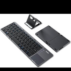 Ewin キーボード bluetooth 折りたたみ ワイヤレス タッチパッド付の画像