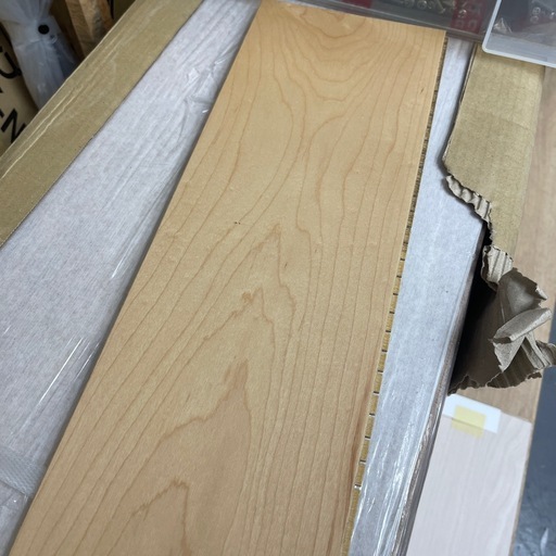 【11.4㎡分】WOODTECフローリングHLBW0017L4Sハードメイプル