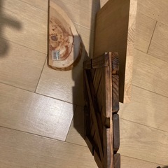 東急ハンズ新品板＆ヒノキ半切り➕おまけの画像