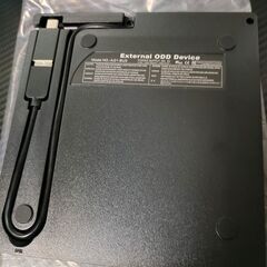 V-supre 外付けDVDドライブ CD/DVDドライブ USB 3.0 / Type-C（未使用）【値下げ】の画像