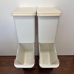 【2個セット】2段式ゴミ箱　分別タイプの画像