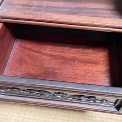 【美品】唐木 茶棚 茶箪笥 唐木家具 飾り棚 和家具 昭和レトロ アンティーク 　の画像