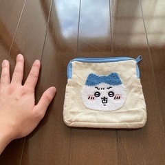 ハチワレ　ポーチの画像