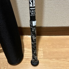 黒ワニクラッシャー　バット　80cmの画像