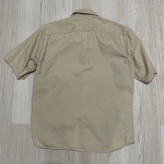 ワークシャツ　ベージュの画像
