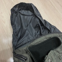 PANASPUR ミリタリージャケット フード付き　Lサイズの画像