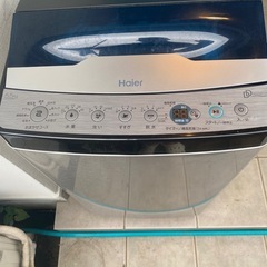 【2023年製】縦型洗濯機　Haier JW-XP2CD55Fの画像