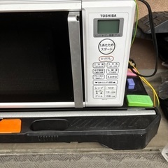 ジャンク　電子レンジ　TOSHIBA◆オーブンレンジ ER-T16(W)の画像