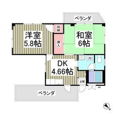💕初期費用分割相談可🎵角部屋⭐️エアコン2台付き🎶一人暮らしカッ...