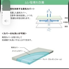 特殊寝台付属品マットレス ソフィア Sofia（通気・洗浄消毒タイプ）介護用の画像