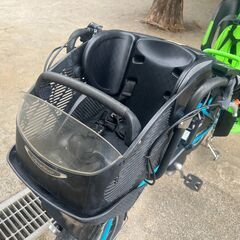 002 ブリヂストン　子供載せ電動アシスト自転車の画像