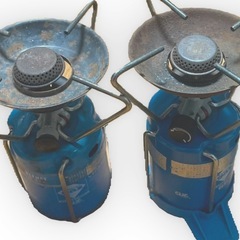 アウトドアキャンプ用品登山レジャー防災フランス製 CAMPING GAZ ・LUMO KONROコンロ×3・LUMO LAMPランプ×3の画像
