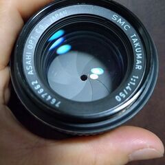 並品〜良品　PENTAX SMC TAKUMAR 50mm F1.4　分解清掃済の画像