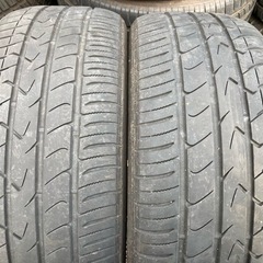 溝あり！235/50R18 TOYO トランパス MPZ 中古タイヤ4本セット!!の画像