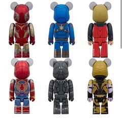 【新品未開封 / ５個】　マーベル　ベアブリックの画像