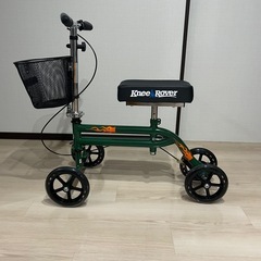 KneeRover 膝用 歩行器 バスケット付き　松葉杖代わりにの画像