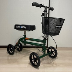 KneeRover 膝用 歩行器 バスケット付き　松葉杖代わりにの画像