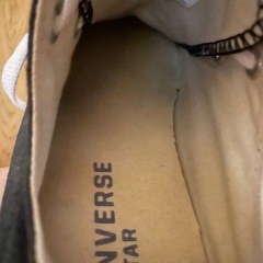converse23cmブラックの画像