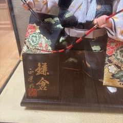 五月人形　鎌倉　箱付き　ほぼ未使用の画像