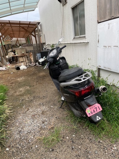 ホンダリード　黒