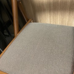 ニトリ木製折り畳み椅子の画像