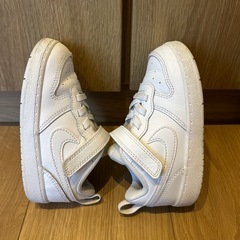 14㎝　NIKE スニーカー　ホワイト　白の画像