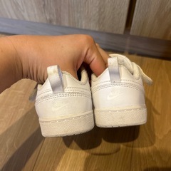 14㎝　NIKE スニーカー　ホワイト　白の画像