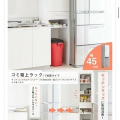 食器棚　　ゴミ箱収納　の画像