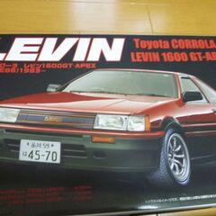 プラモデル　フジミ　AE86　レビン　未開封の画像