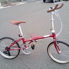 DAHON Boardwalk D7 カスタム　アルミフレーム　変速　折りたたみの画像