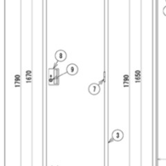 ALPS 1人用ロッカー ワイドタイプ 綺麗です #ミニマリスト
 の画像