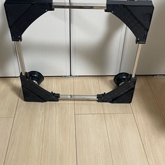 DEWEL 洗濯機　嵩上げ台　15~17CM ブラックの画像