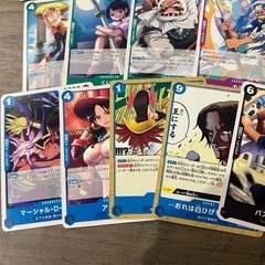ワンピースカードセットの画像