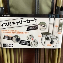 イス付きキャリーカート❗️新品・未使用・袋付き❗️の画像