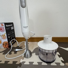 【ハンドブレンダー】Panasonic MX-S302-W(ホワイト)※ジャンク品※の画像