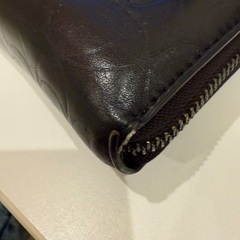 coach長財布（使用感多少あり！）の画像