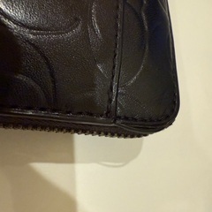 coach長財布（使用感多少あり！）の画像