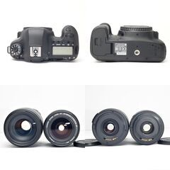 【全国送料無料】 Canon EOS 6D✨ フルサイズ 望遠 ダブルレンズセット カメラバッグ付き ズームセット✨ 届いたらすぐに使えます✨ キヤノン キャノンの画像